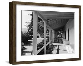 Porch of the Old Custom House-GE Kidder Smith-Framed Photographic Print