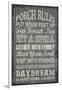 Porch Rules-Erin Clark-Framed Giclee Print