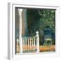 Porch Shadows-Sue Schlabach-Framed Art Print