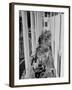 Porch-Sitting, One of Miamians Major Outdoor Sports, White House Hotel-Alfred Eisenstaedt-Framed Photographic Print