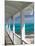 Porch View of the Atlantic Ocean, Loyalist Cays, Abacos, Bahamas-Walter Bibikow-Mounted Premium Photographic Print