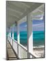 Porch View of the Atlantic Ocean, Loyalist Cays, Abacos, Bahamas-Walter Bibikow-Mounted Premium Photographic Print