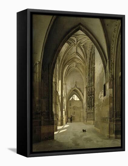 Porche de St. Germain L'Auxerrois-Etienne Bouhot-Framed Stretched Canvas