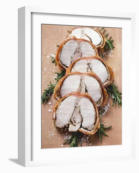 Porchetta with Rosemary and Pepper Crust (Italy)-null-Framed Photographic Print