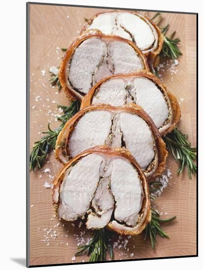 Porchetta with Rosemary and Pepper Crust (Italy)-null-Mounted Photographic Print