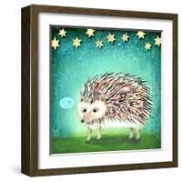 Porcupine for Thomas-Judy Verhoeven-Framed Art Print