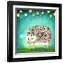 Porcupine for Thomas-Judy Verhoeven-Framed Art Print