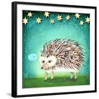 Porcupine for Thomas-Judy Verhoeven-Framed Art Print