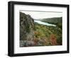 Porcupine Mountains Wilderness State Park in Autumn, Michigan, USA-Larry Michael-Framed Premium Photographic Print