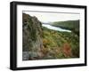 Porcupine Mountains Wilderness State Park in Autumn, Michigan, USA-Larry Michael-Framed Photographic Print