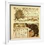 Porcupine Snake and Company the Bear and the Bees-null-Framed Giclee Print