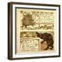 Porcupine Snake and Company the Bear and the Bees-null-Framed Giclee Print