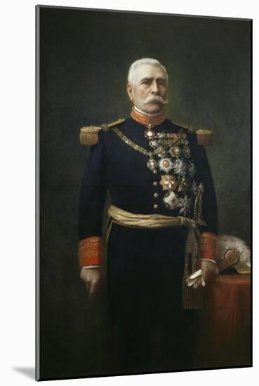 Porfirio Diaz, 1830-1915, Mexican General and Politician, President 1877-80 and 1884-1911-null-Mounted Giclee Print