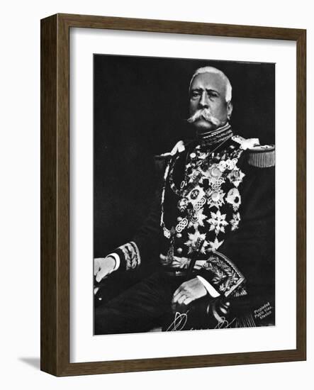 Porfirio Diaz of Mexico, C.1910-Pablo Viau-Framed Giclee Print