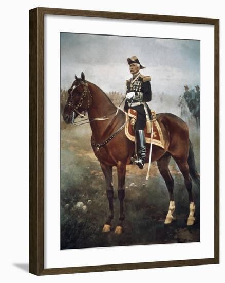 Porfirio Diaz-Josep Cusachs y Cusachs-Framed Art Print