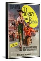 Porgy and Bess, German Movie Poster, 1959-null-Framed Stretched Canvas