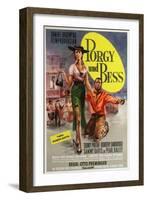 Porgy and Bess, German Movie Poster, 1959-null-Framed Art Print