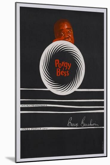 Porgy and Bess, Polish Movie Poster, 1959-null-Mounted Art Print