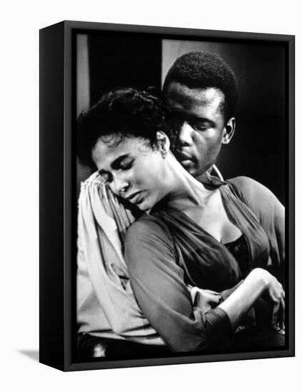 Porgy And Bess, Sidney Poitier, Dorothy Dandridge, 1959-null-Framed Stretched Canvas