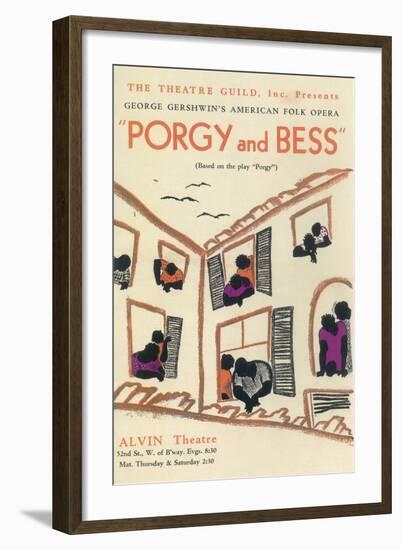 Porgy And Bess-null-Framed Art Print