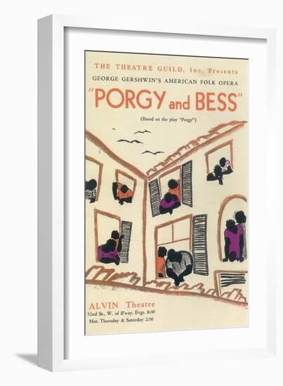 Porgy And Bess-null-Framed Art Print