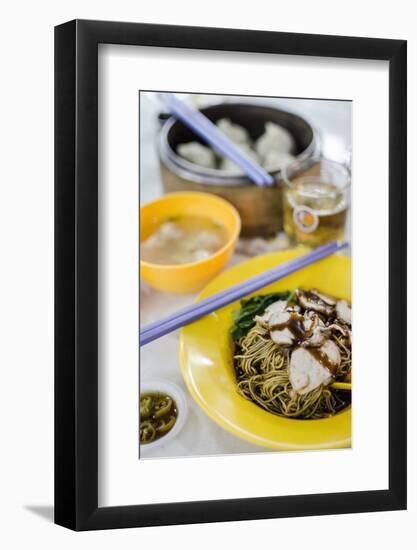 Pork Noodles (Mee), Served-Andrew Taylor-Framed Photographic Print