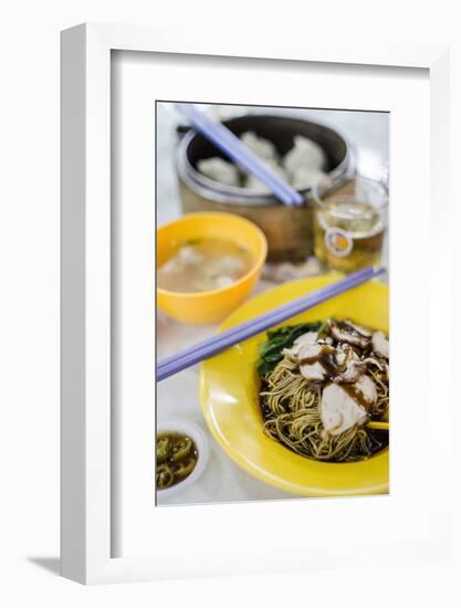 Pork Noodles (Mee), Served-Andrew Taylor-Framed Photographic Print