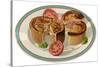 Pork Pie on a Plate-null-Stretched Canvas