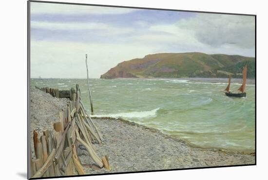 Porlock Bay, 1891-Charles Napier Hemy-Mounted Giclee Print