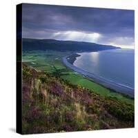 Porlock Bay, Porlock, Somerset, England, United Kingdom, Europe-Stuart Black-Stretched Canvas