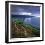 Porlock Bay, Porlock, Somerset, England, United Kingdom, Europe-Stuart Black-Framed Photographic Print