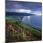 Porlock Bay, Porlock, Somerset, England, United Kingdom, Europe-Stuart Black-Mounted Photographic Print