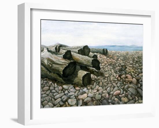 Porlock Weir-Cristiana Angelini-Framed Giclee Print