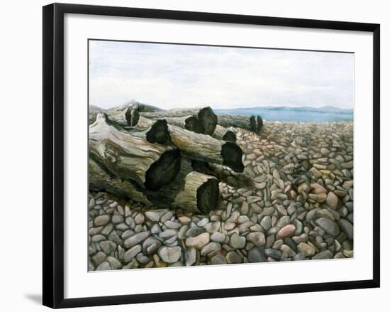 Porlock Weir-Cristiana Angelini-Framed Giclee Print