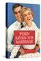Porn Saved Our Marriage Funny Poster-Ephemera-Stretched Canvas