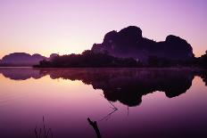 Title : the Peaceful Mountain-Pornkaew Onnoi-Photographic Print