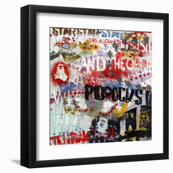 Porocks-Sean Punk-Framed Art Print