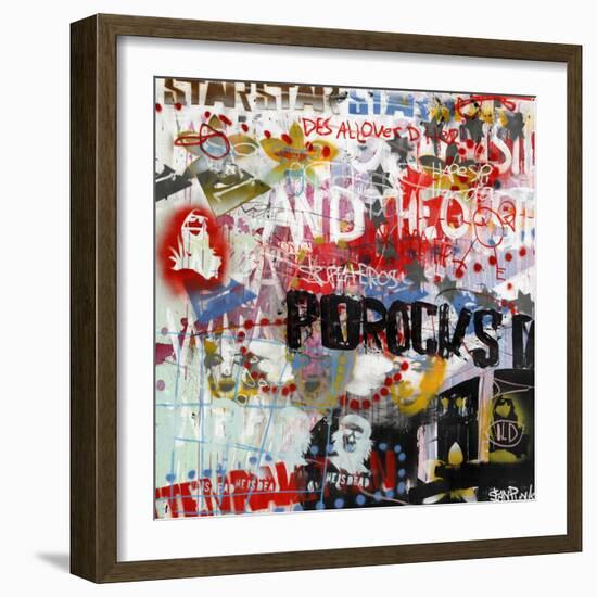 Porocks-Sean Punk-Framed Art Print