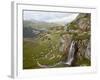 Porphyry Basin and Waterfall, San Juan National Forest, Colorado, USA-James Hager-Framed Photographic Print