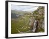 Porphyry Basin and Waterfall, San Juan National Forest, Colorado, USA-James Hager-Framed Photographic Print