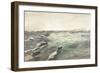 Porpoises Chasing Mackerel-Charles Napier Hemy-Framed Giclee Print