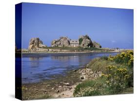 Pors Bugalez, Brittany, France-J Lightfoot-Stretched Canvas