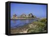 Pors Bugalez, Brittany, France-J Lightfoot-Framed Stretched Canvas