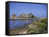 Pors Bugalez, Brittany, France-J Lightfoot-Framed Stretched Canvas