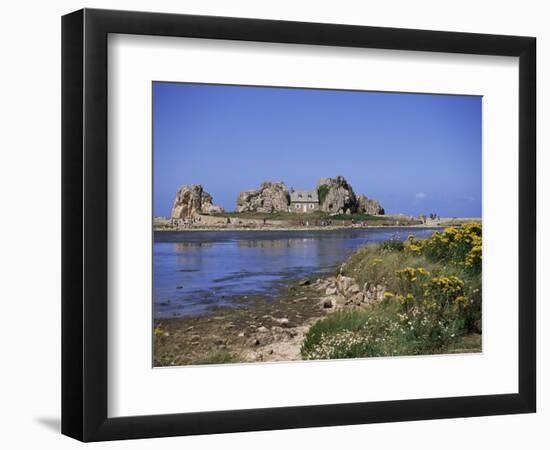 Pors Bugalez, Brittany, France-J Lightfoot-Framed Photographic Print