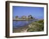 Pors Bugalez, Brittany, France-J Lightfoot-Framed Photographic Print