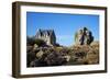 Pors Hir Harbour, Cote De Granit Rose, Cotes D'Armor, Brittany, France, Europe-Tuul-Framed Photographic Print