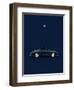 Porsche 356 1958 Blue-Mark Rogan-Framed Art Print