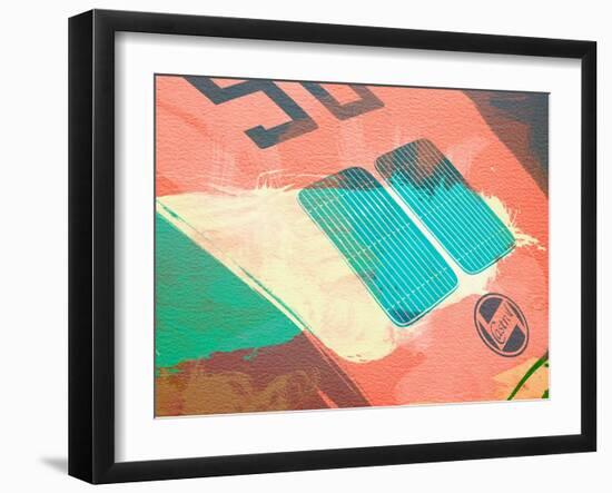 Porsche 356 Detail-NaxArt-Framed Art Print