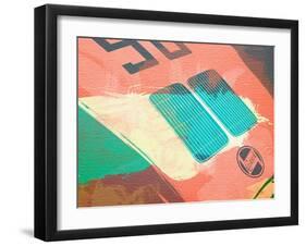 Porsche 356 Detail-NaxArt-Framed Art Print